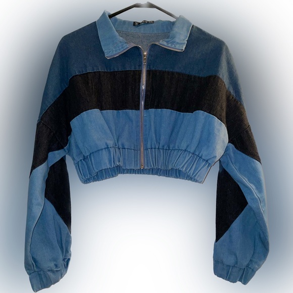 Cropped Jean Jacket - Picture 2 of 6